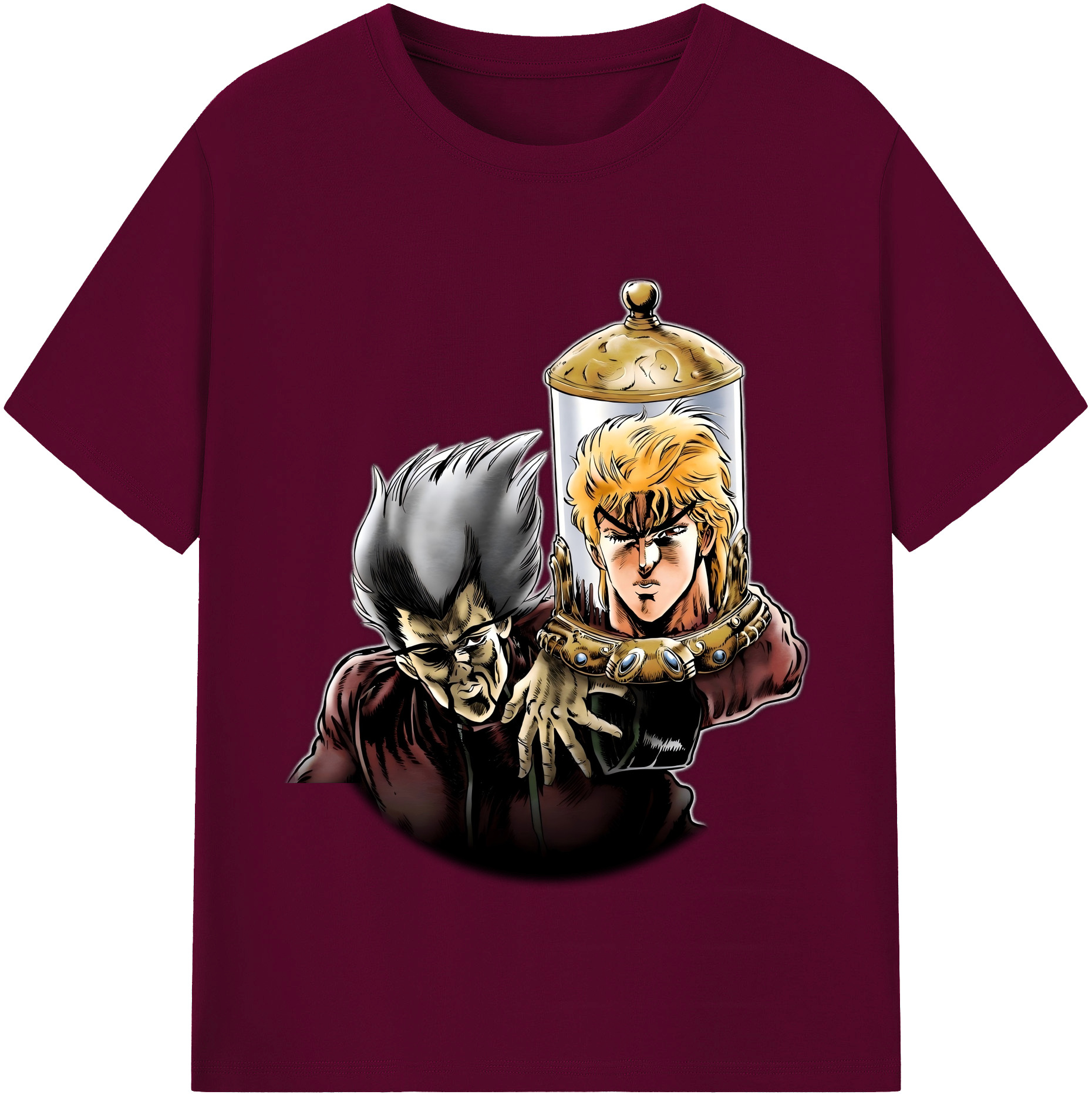 （画像用） ジョジョの奇妙な冒険 ディオ?ブランドー JoJo's Bizarre Adventure Dio Brando レディースカジュアルプリントTシャツ（綿100％）